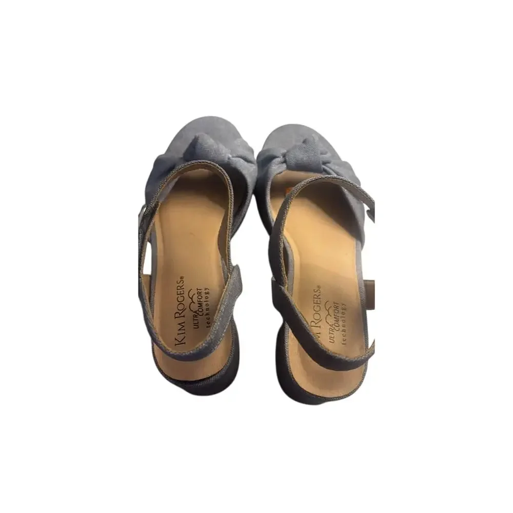 Womens Denim Kim Rogers Platform Sandal size 7.5
